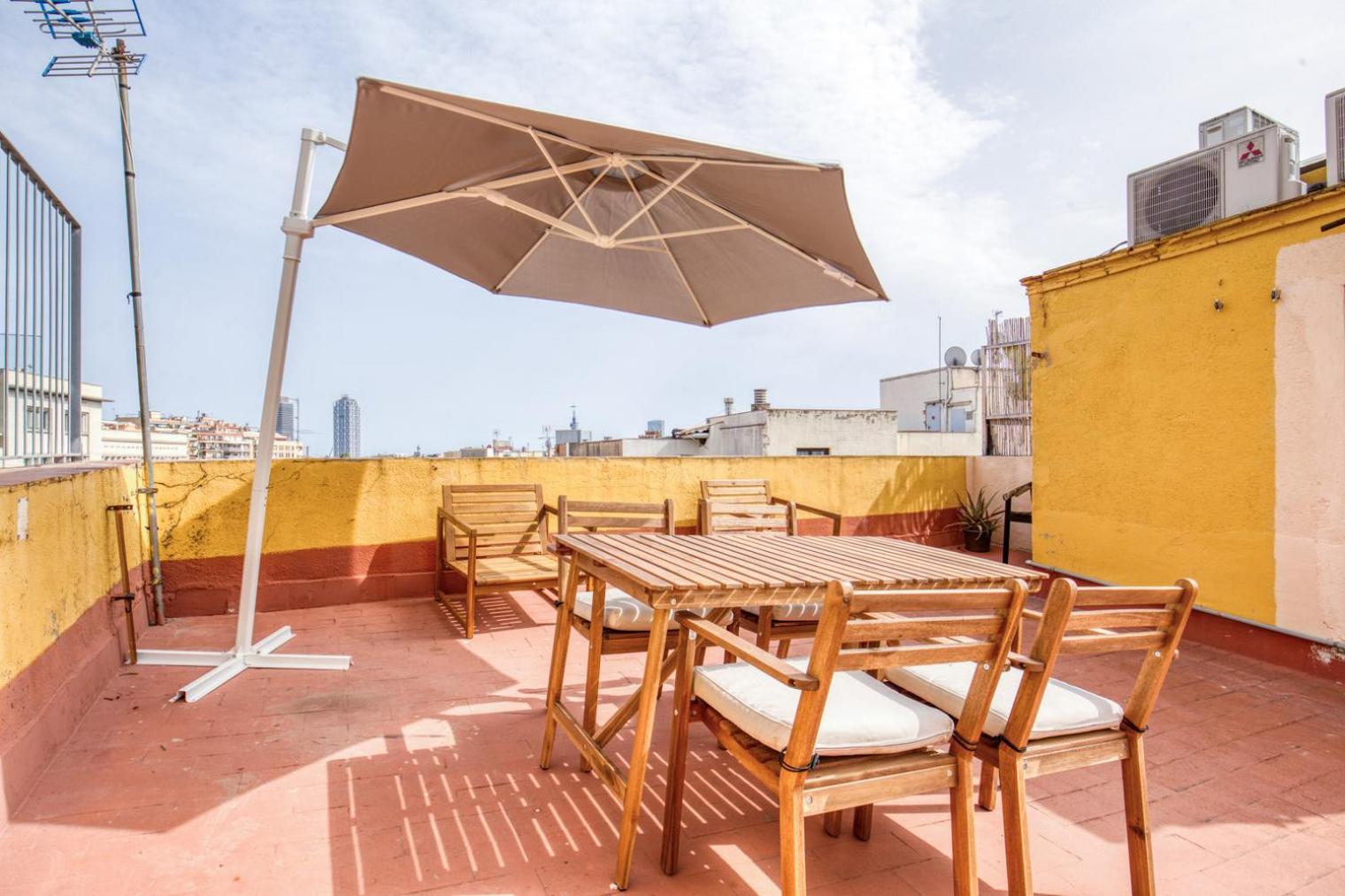 Blueground El Born Balcony Private Terrace Bcn-125 *