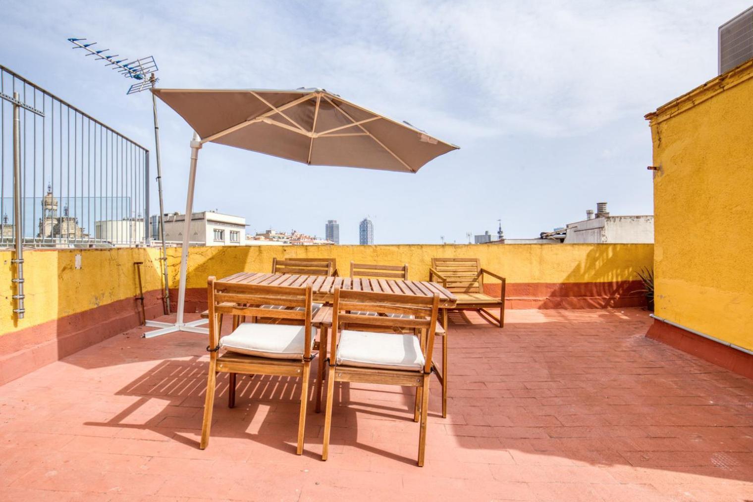 Blueground El Born Balcony Private Terrace Bcn-125 *